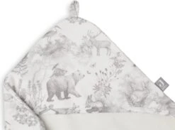 Jollein Badcape 75x75cm Pimpelmees - Forest Animals -Bekend Babyproducten Winkel 1200x888 6