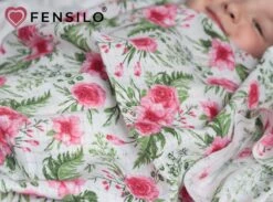 Hydrofiele Doeken - Hydrofiele Luiers - 70 X 80 Cm - 10 Pack - Roze- Bloemen - Meisje - Standard 100 By Oeko-tex® - Fensilo -Bekend Babyproducten Winkel 1200x888 7