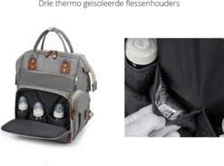 Humpy Dumpy Stijlvolle Luiertas Rugzak (Zwart) Met Uitschuifbaar Verschoon/ Slaap Bedje. Incl. Verschoon Matje, USB Poort & Buggy Straps 21 Humpy Dumpy Stijlvolle Luiertas Rugzak (Zwart) Met Uitschuifbaar Verschoon/ Slaap Bedje. Incl. Verschoon Matje, USB Poort & Buggy Straps -Bekend Babyproducten Winkel 1200x890 1