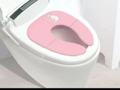 Kinder WC (roze) Bril Opvouwbaar Licht Ontwerp Hygiënisch Voor Onderweg WC Bril Voor Zindelijkheidstraining Makkelijk Mee Te Nemen Gratis Tasje Bijgeleverd -Bekend Babyproducten Winkel 1200x896 5