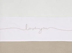 Jollein Baby Laken Ledikant 120x150cm Love You - Grey -Bekend Babyproducten Winkel 1200x900 101