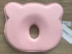 MINIIYOU® Orthopedisch Baby Hoofdkussen Roze - Plat Hoofd - Katoen - Traagschuim Vulling -Bekend Babyproducten Winkel 1200x900 118