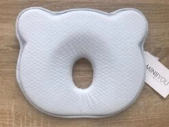 MINIIYOU® Orthopedisch Baby Hoofdkussen - Blauw - Plat Hoofd - Katoen - Traagschuim Vulling -Bekend Babyproducten Winkel 1200x900 119