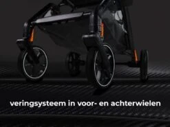 Deryan Luxe XP Buggy XL - Compact Lichtgewicht - Zwart - Aluminium Frame -Bekend Babyproducten Winkel 1200x900 25