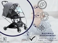 Regenhoes Kinderwagen - Regenhoes Buggy - Wandelwagen - Regenscherm - Universeel - Hoogwaardige Kwaliteit 8 Regenhoes Kinderwagen - Regenhoes Buggy - Wandelwagen - Regenscherm - Universeel - Hoogwaardige Kwaliteit -Bekend Babyproducten Winkel 1200x900 28