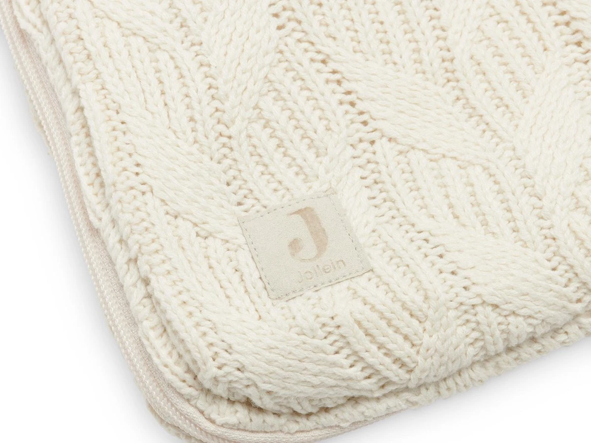 Jollein Voetenzak Voor Autostoel & Kinderwagen - Spring Knit - Ivory 10 Jollein Voetenzak Voor Autostoel & Kinderwagen - Spring Knit - Ivory - Afbeelding 8