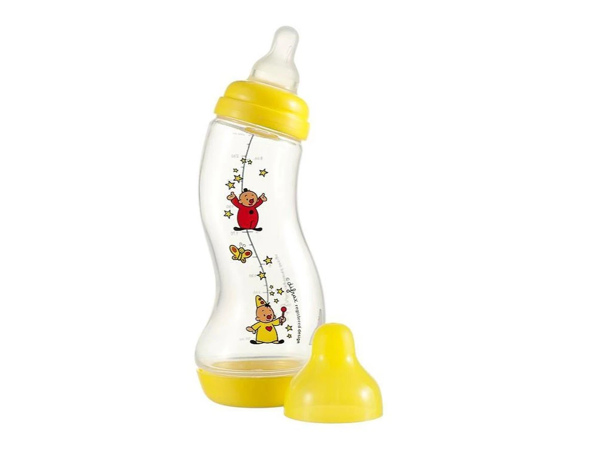 Difrax Fles - S-Fles Natural 0+ Maanden Bumba Banaan Geel - 250 Ml 4 Difrax Fles - S-Fles Natural 0+ Maanden Bumba Banaan Geel - 250 Ml - Afbeelding 2