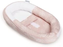 Doomoo Cocoon - Babynestje - Organisch Katoen - 74 X 46 Cm - Misty Pink