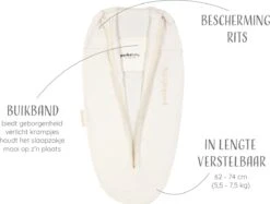 Puckababy Inbakerslaapzak Original Mini - 3-6 Maanden - Cotton - Pure -Bekend Babyproducten Winkel 1200x908 7