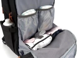 Brisby Slijtvaste Luiertas – Verzorgingstas – Met Buggymontage - Zwart -Bekend Babyproducten Winkel 1200x915