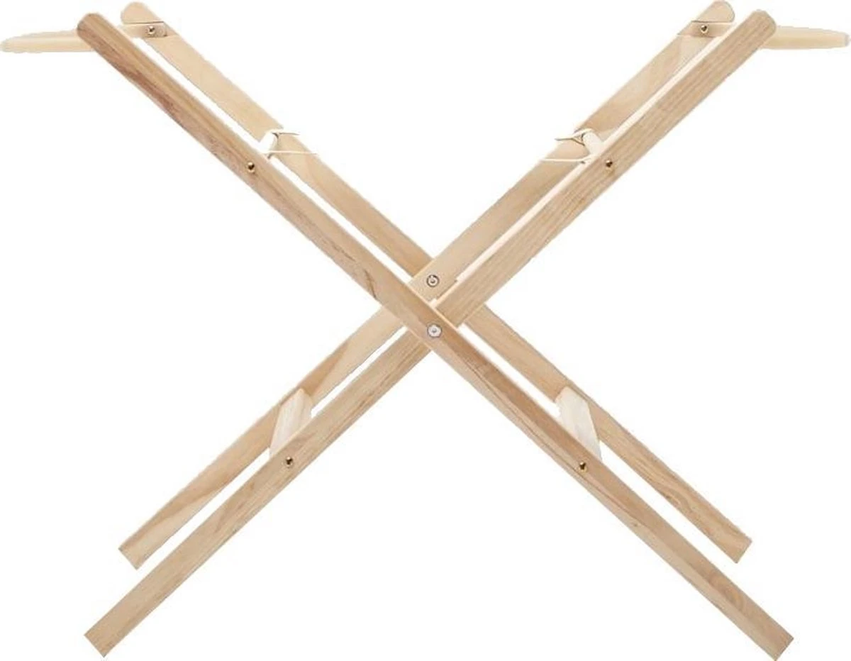 The Little Green Sheep Houten Moses Basket Standaard Hout 3 The Little Green Sheep Houten Moses Basket Standaard Hout