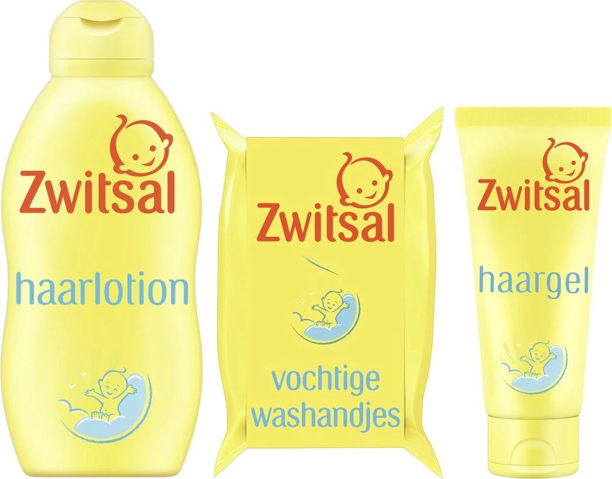 Zwitsal Baby - Washandjes + Haarlotion + Haargel - Combi Pack 4 Zwitsal Baby - Washandjes + Haarlotion + Haargel - Combi Pack - Afbeelding 2