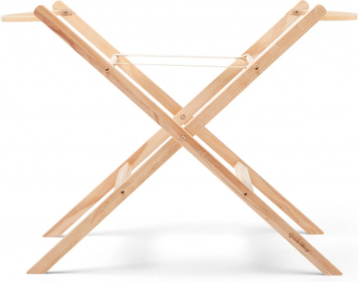 The Little Green Sheep Houten Moses Basket Standaard Hout 9 The Little Green Sheep Houten Moses Basket Standaard Hout - Afbeelding 7