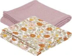 Little Dutch - Swaddle Doeken 70 X 70 Vintage Little Flowers / Pure Mauve -Bekend Babyproducten Winkel 1200x948 5
