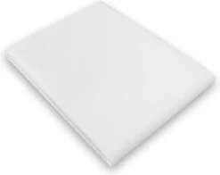 Briljant Baby - Molton Bedzeil - 75x100 - Sandwich - Wit