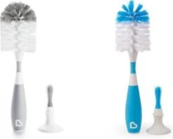 Munchkin Bristle/flessenborstel Blauw -Bekend Babyproducten Winkel 1200x963