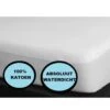 Princessmatras Beschermer-Waterdicht PU-Molton -flanel-100% Katoen Antibacteriëel-Rondom Elastiek-Baby-Junior-70x140-cm Wit -Bekend Babyproducten Winkel 1200x965 4