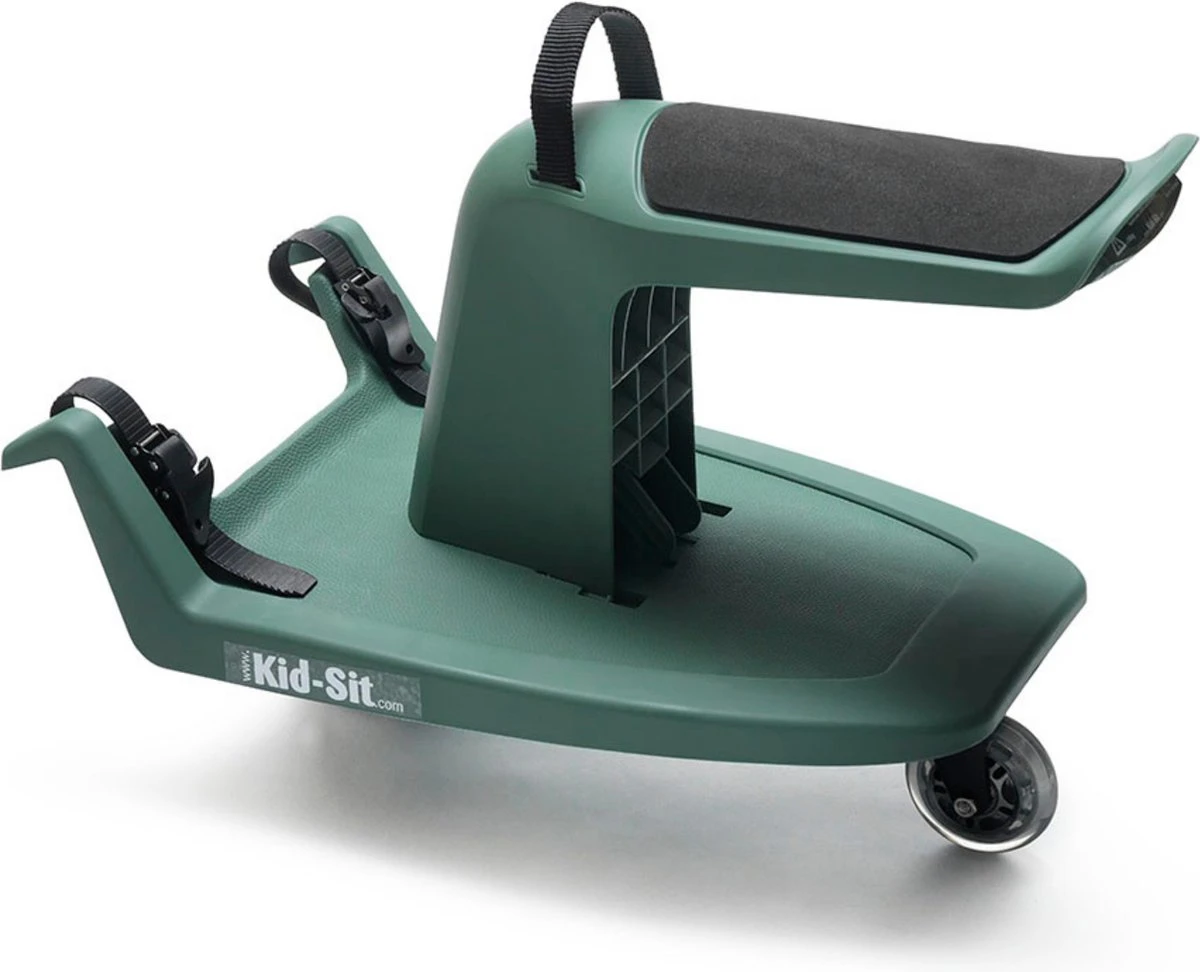 Kid-Sit Meerijdplankje Universeel - Met Zitje - Buggyboard - Tot 4 Jaar - Forest Green - Groen 3 Kid-Sit Meerijdplankje Universeel - Met Zitje - Buggyboard - Tot 4 Jaar - Forest Green - Groen