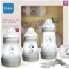 Mam Starter Set Grijs - 2x Anti-Colic Flesjes 160 Ml, 1 Flesje Anti-Colic 260 Ml, 1 Speen START, 1 Speenkoord -Bekend Babyproducten Winkel 1200x974 1