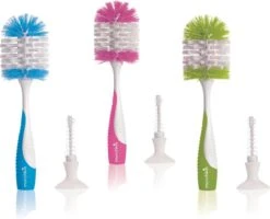 Munchkin Bristle/flessenborstel Blauw -Bekend Babyproducten Winkel 1200x974