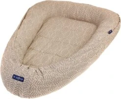 Zaffiro Leaves Babynestje - Beige - Hoes Van 100% Katoen -Bekend Babyproducten Winkel 1200x980 9