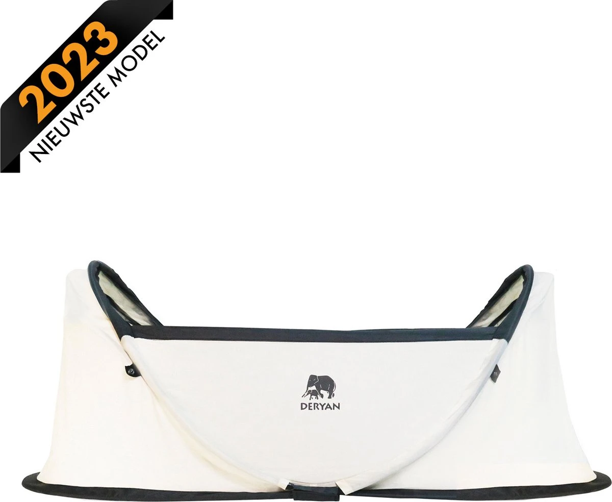 Deryan Infant BabyBox Campingbedje - Baby Klamboe - Cream 3 Deryan Infant BabyBox Campingbedje - Baby Klamboe - Cream