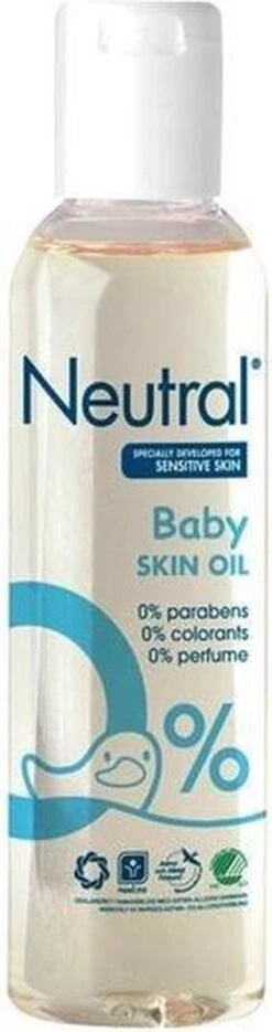 Neutral Baby Parfumvrij Huidolie Voor De Gevoelige Babyhuid 150 Ml -Bekend Babyproducten Winkel 317x1200
