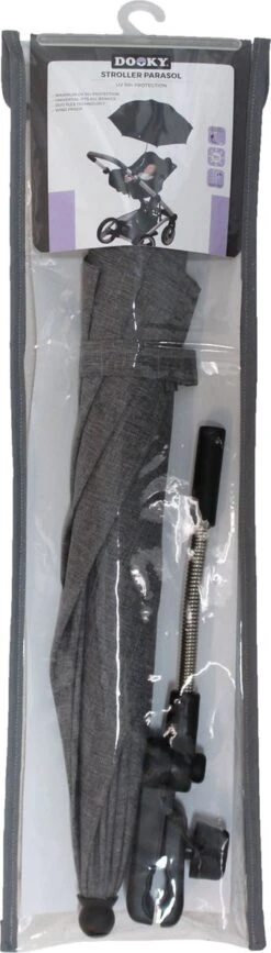 Dooky Parasol Kinderwagen Grijs Gemêleerd -Bekend Babyproducten Winkel 342x1200