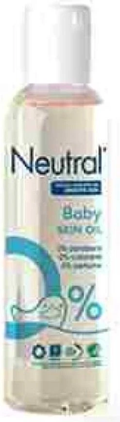 Neutral Baby Parfumvrij Huidolie Voor De Gevoelige Babyhuid 150 Ml -Bekend Babyproducten Winkel 343x1200 1