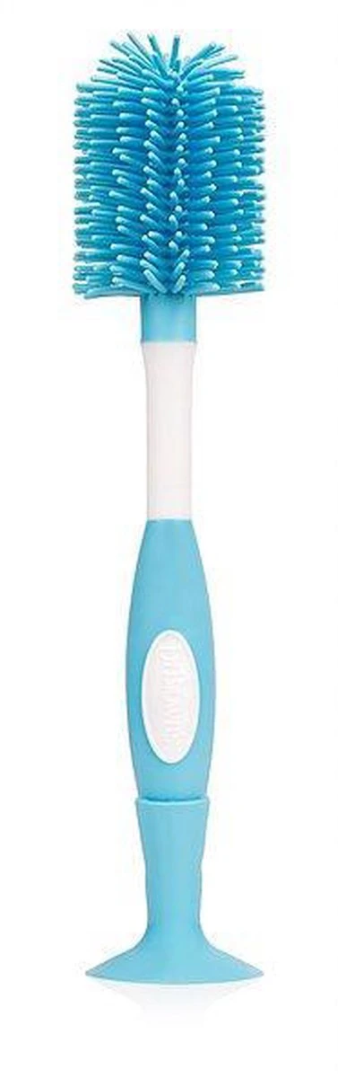 Dr. Brown's Flessenborstel - Blauw Siliconen 7 Dr. Brown's Flessenborstel - Blauw Siliconen - Afbeelding 5