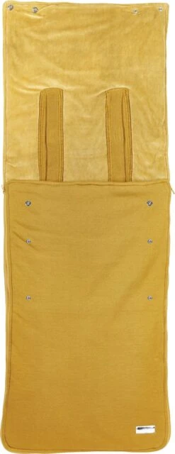 Meyco Buggy Voetenzak Knit Basic - Honey Gold -Bekend Babyproducten Winkel 463x1200