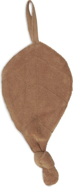 Jollein Speendoekje Badstof Leaf - Caramel -Bekend Babyproducten Winkel 471x1200 2