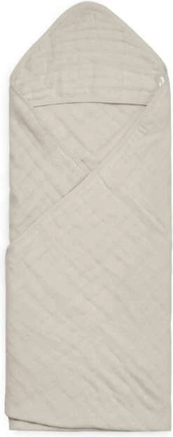 Jollein Badcape Wrinkled 75x75cm - Nougat -Bekend Babyproducten Winkel 475x1200