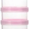 Merkloos Melkpoeder Doseerdoosje - BPA Vrij - Roze - 4 Lagen -Melkpoeder Toren - Babypoeder Bewaarbakje - Reisbox - Dispenser - Poedertoren -Bekend Babyproducten Winkel 476x1200