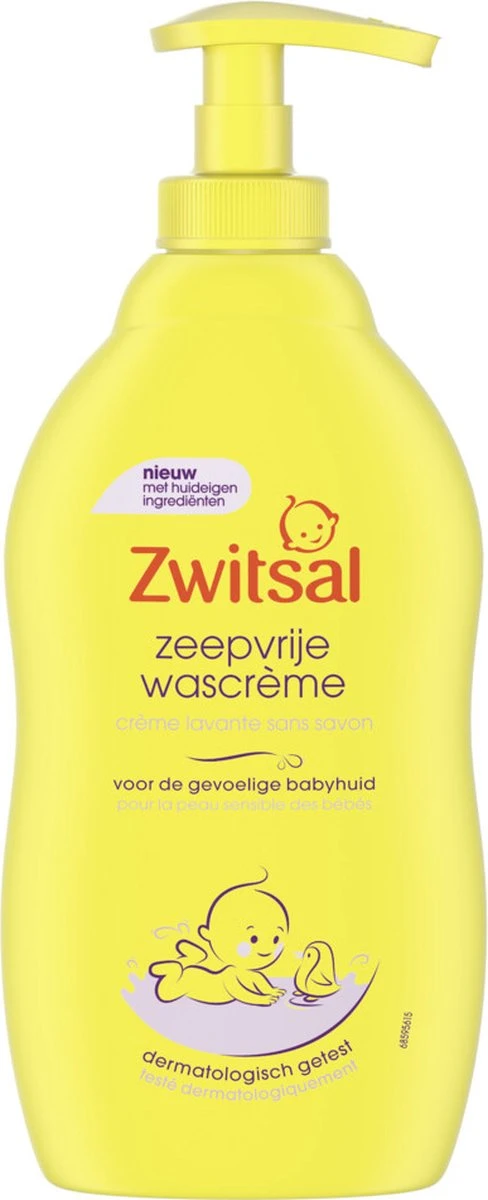Zwitsal Baby Zeepvrije Wascrème - 3 X 400 Ml - Voordeelverpakking 11 Zwitsal Baby Zeepvrije Wascrème - 3 X 400 Ml - Voordeelverpakking - Afbeelding 9
