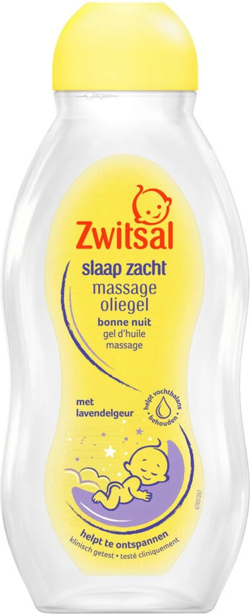 Zwitsal - Slaap Zacht - Massage Olie Lavendel - 3 X 200ml - Voordeelpack 4 Zwitsal - Slaap Zacht - Massage Olie Lavendel - 3 X 200ml - Voordeelpack - Afbeelding 2