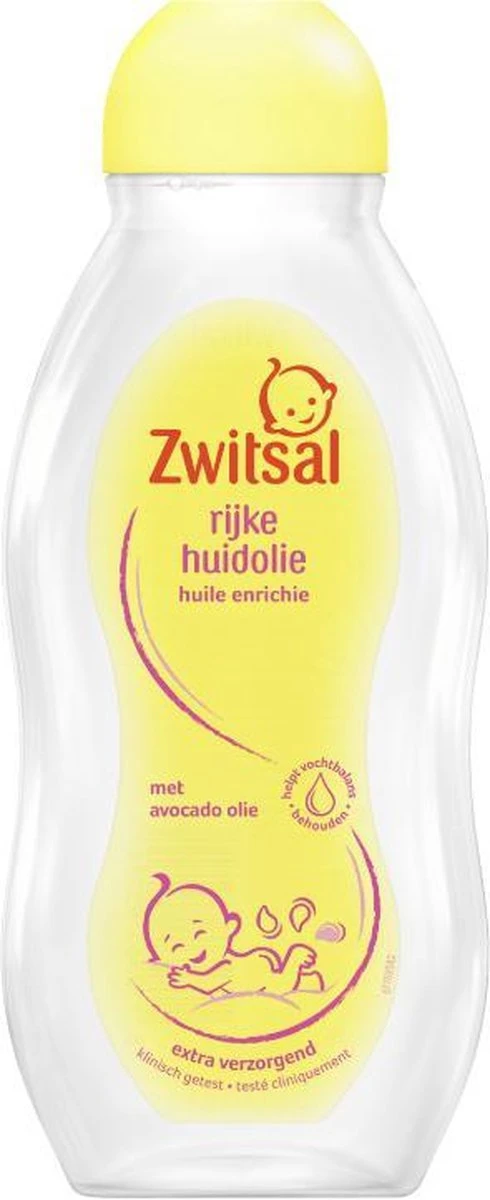 Zwitsal Baby - Rijke Huidolie - 3 X 200ml - Voordeelverpakking 4 Zwitsal Baby - Rijke Huidolie - 3 X 200ml - Voordeelverpakking - Afbeelding 2