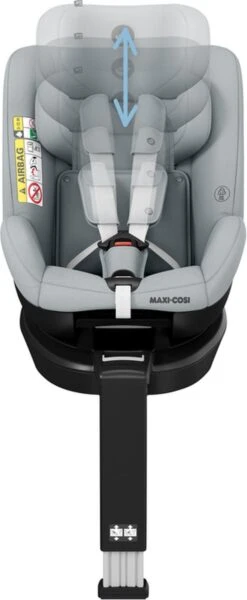 Maxi-Cosi Mica Eco I-Size Autostoeltje - 360° Draaibaar - Gerecyclede Stoffen - Authentic Grey -Bekend Babyproducten Winkel 494x1200 1