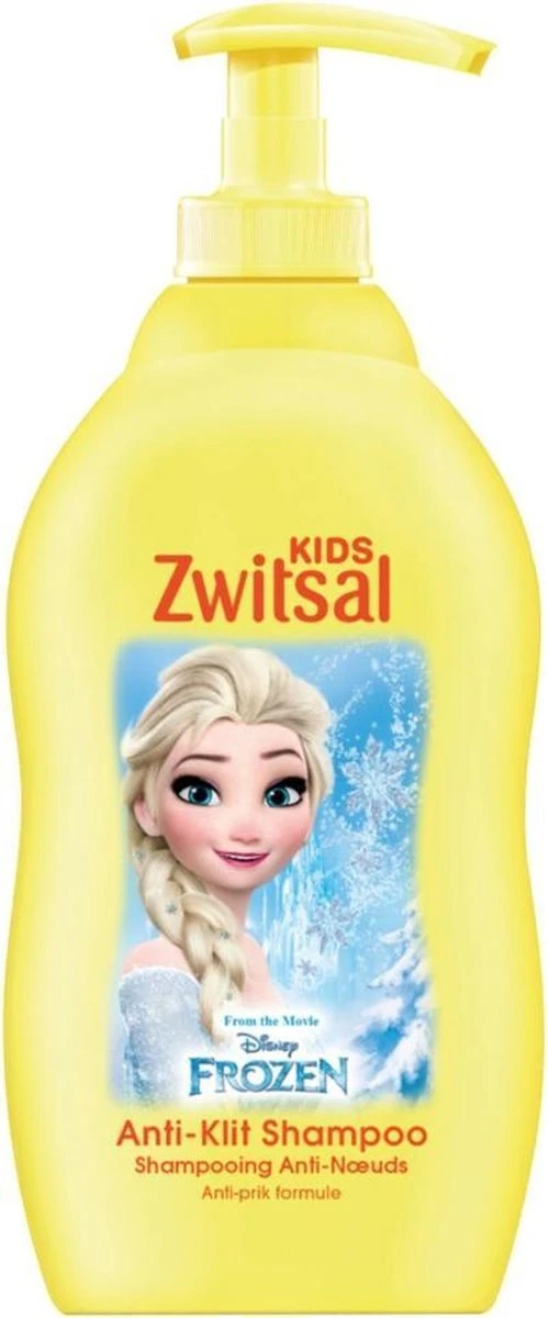 Zwitsal - Disney Frozen - Anti Klit Shampoo - 400ml 3 Zwitsal - Disney Frozen - Anti Klit Shampoo - 400ml