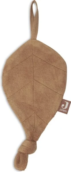Jollein Speendoekje Badstof Leaf - Caramel -Bekend Babyproducten Winkel 499x1200