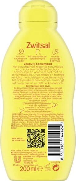 Zwitsal - Zeepvrij Schuimbad - 3 X 200 Ml 9 Zwitsal - Zeepvrij Schuimbad - 3 X 200 Ml -Bekend Babyproducten Winkel 507x1200