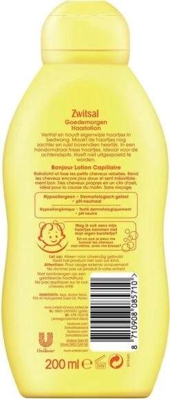 Zwitsal Baby Goedemorgen Haarlotion - 3 X 200 Ml - Voordeelverpakking -Bekend Babyproducten Winkel 512x1200