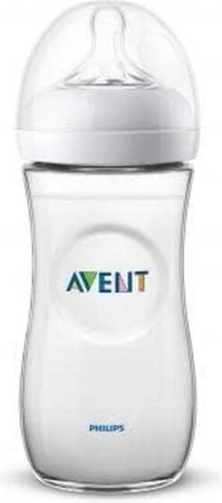 Philips Avent Natural Babyfles - SCF036/17 Babyfles (6m+) Voor Langzame Toevoer - 1x -Bekend Babyproducten Winkel 530x1200 3