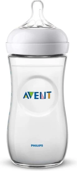 Philips Avent Natural Babyfles - SCF036/17 Babyfles (6m+) Voor Langzame Toevoer - 1x -Bekend Babyproducten Winkel 540x1200