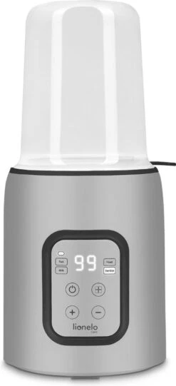 Lionelo Thermup - Flessenwarmer En Potjes Verwarmer - Grijs -Bekend Babyproducten Winkel 548x1200