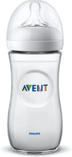 Philips Avent Natural Babyfles - SCF036/17 Babyfles (6m+) Voor Langzame Toevoer - 1x -Bekend Babyproducten Winkel 551x1200 1