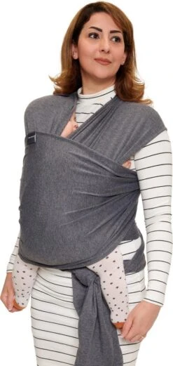 Baby Garden Draagdoek Grijs - Ergonomisch - Original - Inclusief Slabbetje 13 Baby Garden Draagdoek Grijs - Ergonomisch - Original - Inclusief Slabbetje -Bekend Babyproducten Winkel 569x1200