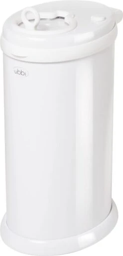 Ubbi® Ubbi Luieremmer - Wit - Metaal - Geurloos - Geen Navulcassettes Nodig -Bekend Babyproducten Winkel 576x1200 2