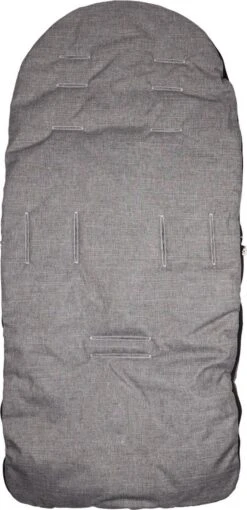 Ding Universele Voetenzak Voor Buggy & Kinderwagen - Grijs -Bekend Babyproducten Winkel 581x1200 3