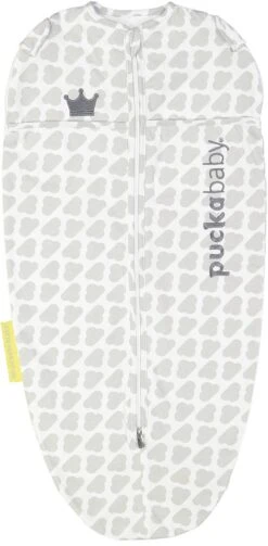 Puckababy Inbakerslaapzak Original Mini 3-6 Maanden - Sheep Clouds -Bekend Babyproducten Winkel 589x1200 5